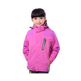 Children Warm jacket girls and boys Snow Winter Windbreaker Snowboard Ski Coat Kids Outdoor Waterproof Clothes With Hooded