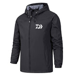Daiwa Men Fishing Jacket Solider Tactical Camo Shirts Quick Drying Outdoor Hiking Trekking Clothes Men Sunscreen Fishing Shirts